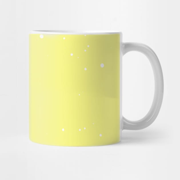 Yellow and White Speckled Pattern by speckled